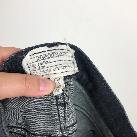 ❌SOLD❌ Current/Elliott The Stiletto Jeans in Hawke - Picture 5 of 7